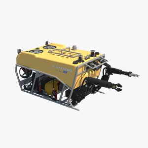 3d model remotely operated underwater vehicle