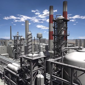 industrial plant complex oil max