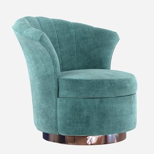 chair custom rounded lounge 3d max