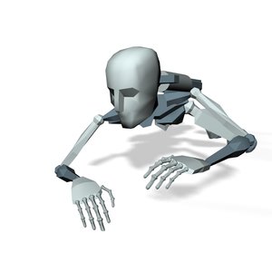 Soldier prone moving freeze position