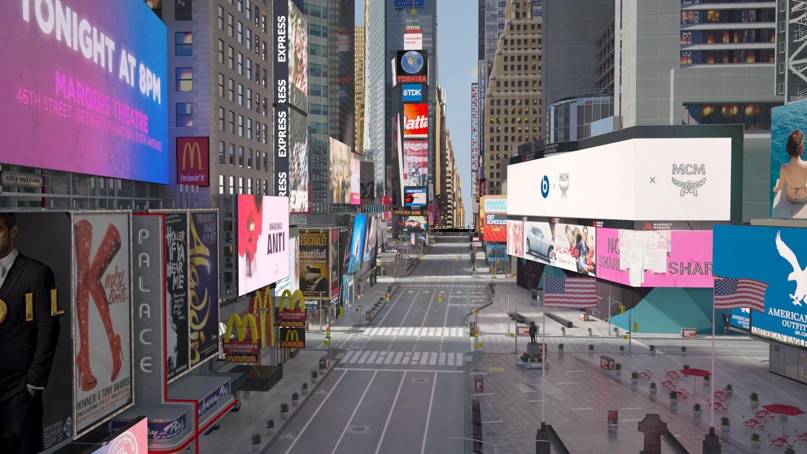 new york square c4d