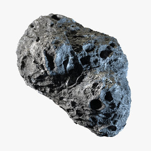 3d model asteroid 01
