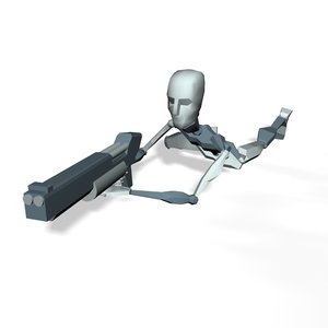 Soldier prone idle