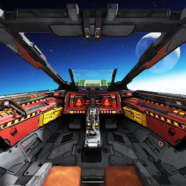 Raumschiff Cockpit C2