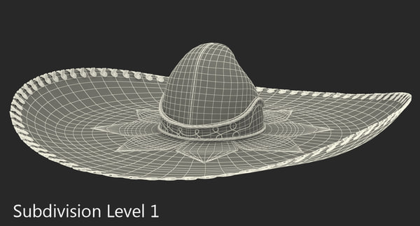 sombrero design 3d 3ds