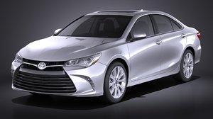 3d model toyota camry le