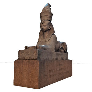 sphinx historical 3d model