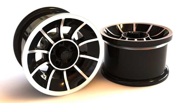 3d American Racing Vector