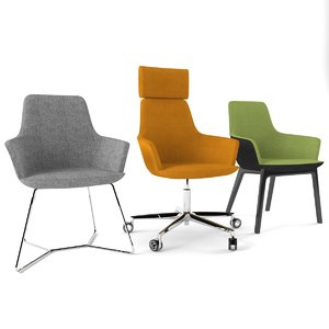 chair hendrix mini 3d model