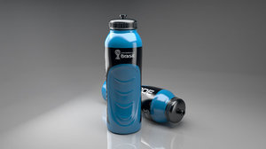 sport water bottle 3d model