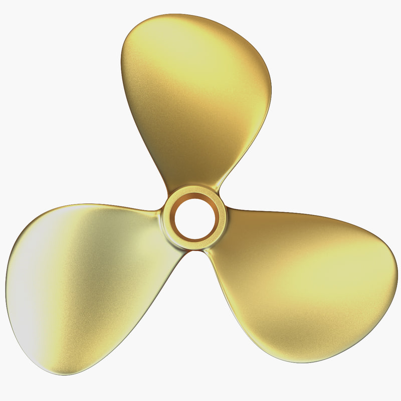 Propeller 3 Blades 3d Model
