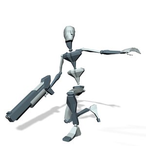 Soldier crouch fallback signal