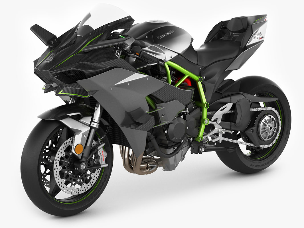 model kawasaki h2r ninja