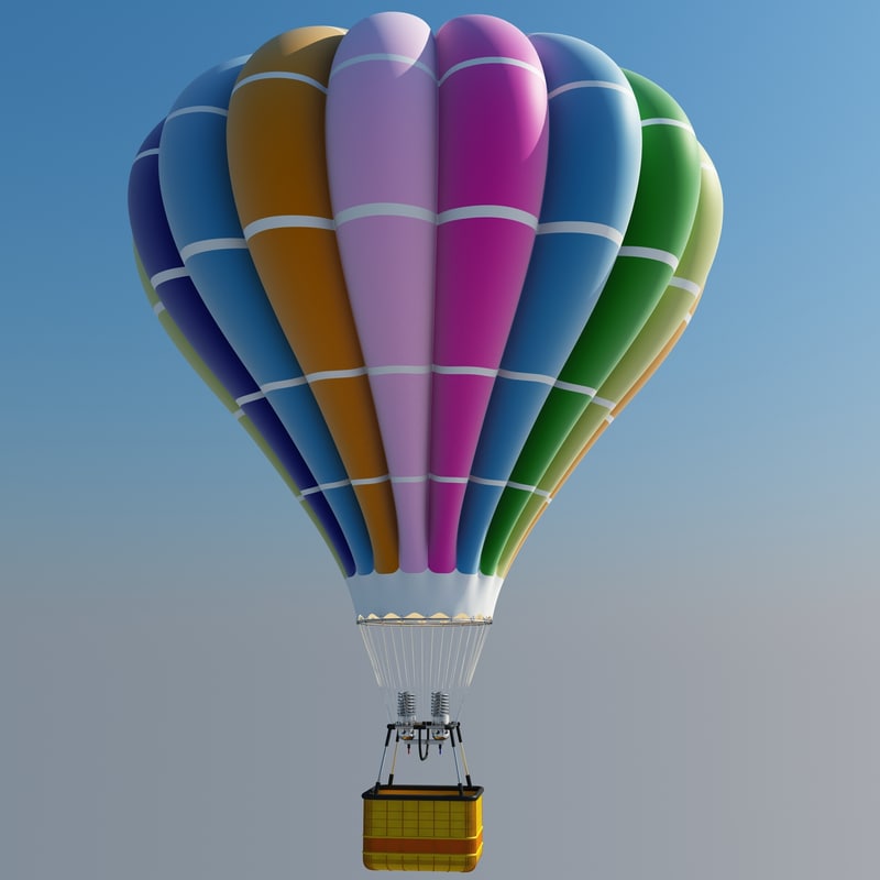 3d Hot Air Balloon