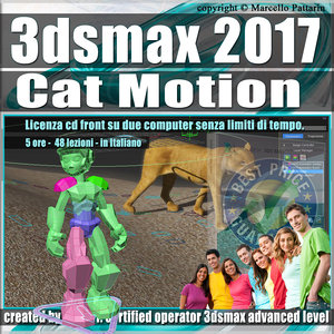 007 3ds max 2017 Cat Motion vol.7.0 cd front