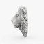 lion head sculpture 3d model