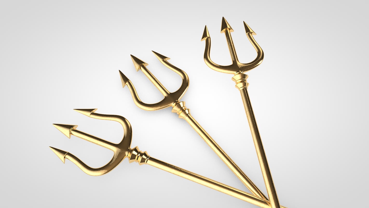 poseidon trident c4d