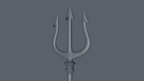 poseidon trident c4d