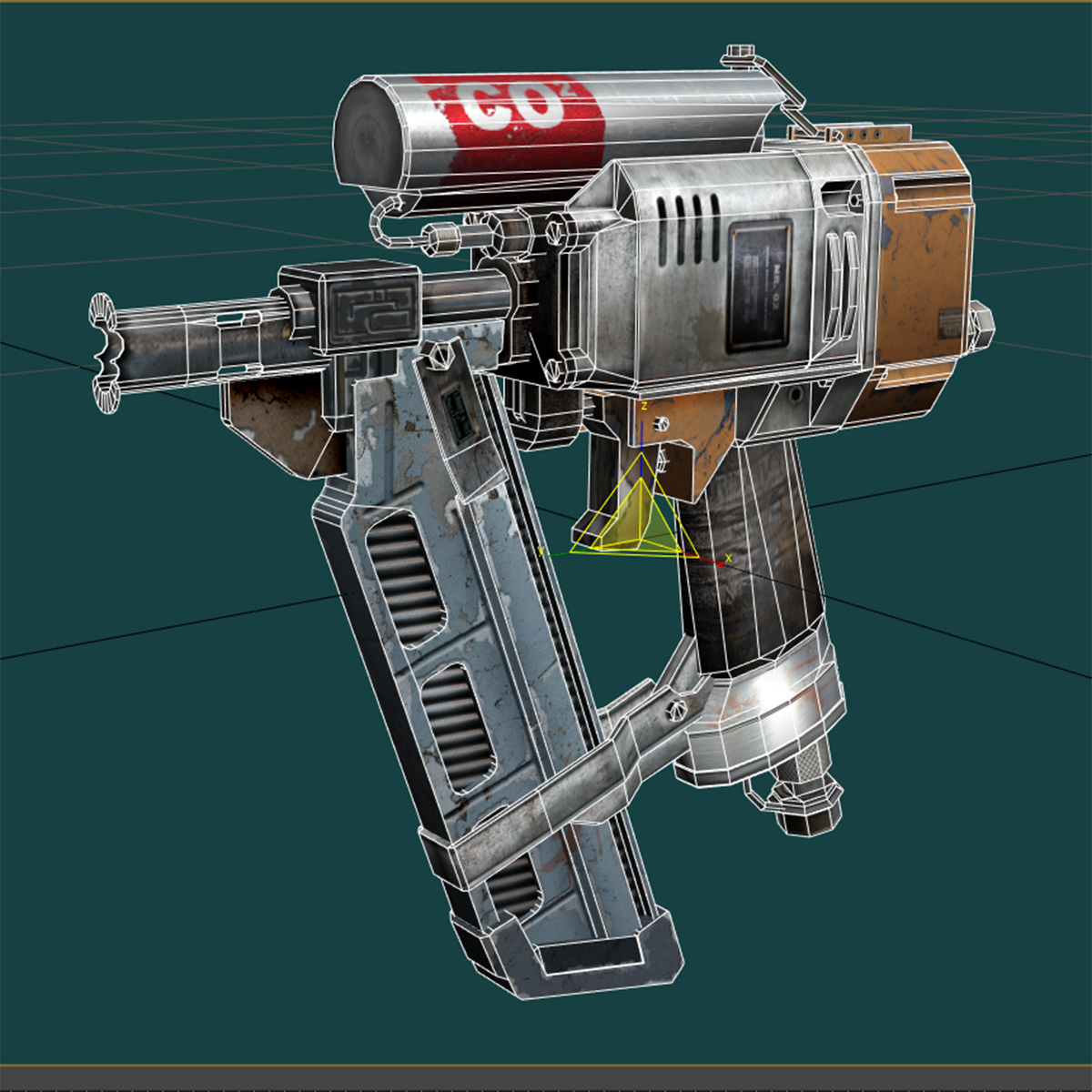3d nailgun gun nail