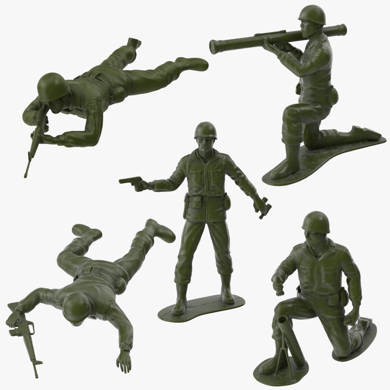 3d-5-plastic-toy-soldiers-model