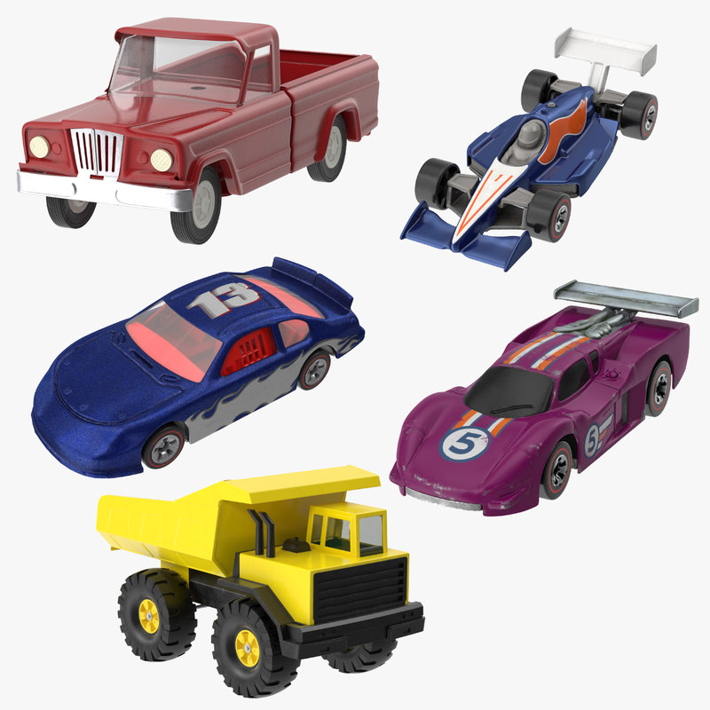 toy cars and trucks