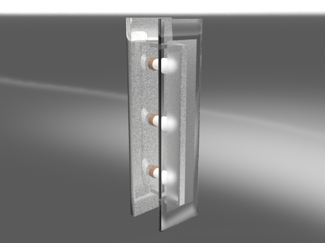 3d max bathroom light