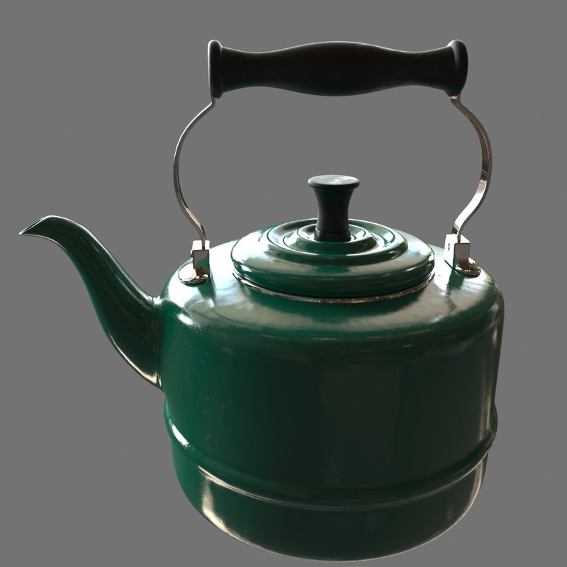 3d tea teapot pot  model 