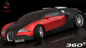bugatti veyron 16 4 3d model