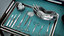 3d surgical instruments - medical equipment model