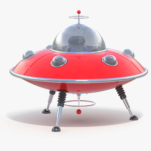 ufo toy 3d max