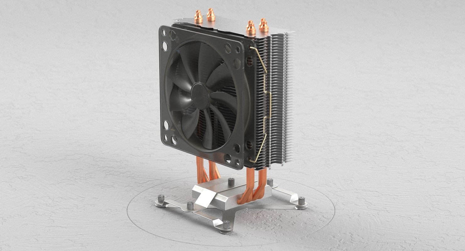 max processor radiator