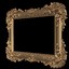 3d mirror frame stl cnc model
