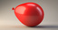 inflated balloon 3d model