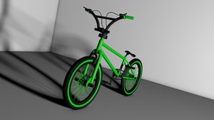 3d model bmx bike