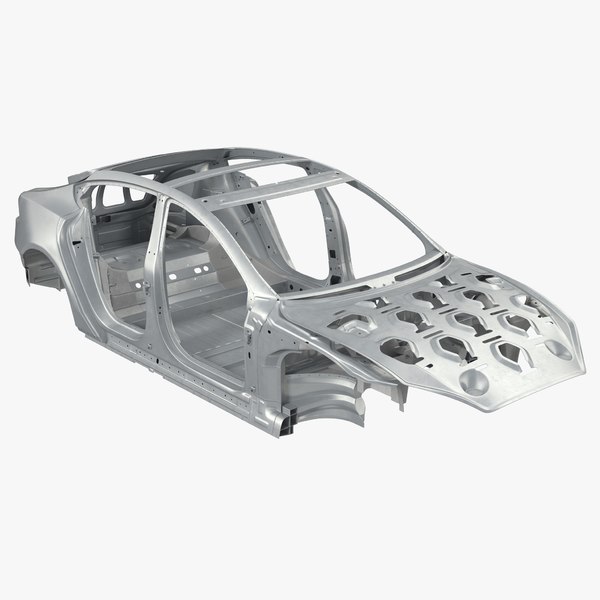 3d tesla s frame 2