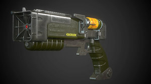 laser pistol 3d x
