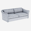 3d model of west elm sofa