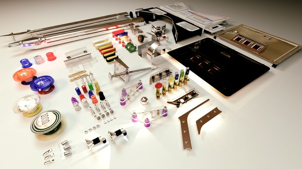 pinball parts 3d max