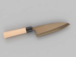 kitchen knife 3d max