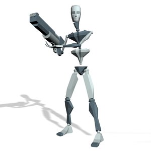 Commando stand smart pose 1