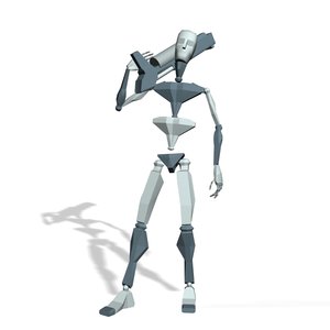 Commando stand smart pose 3