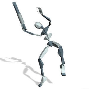Commando damaged falling T04