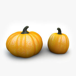 pumpkin 3d model