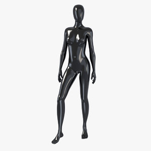 female mannequin 3d model