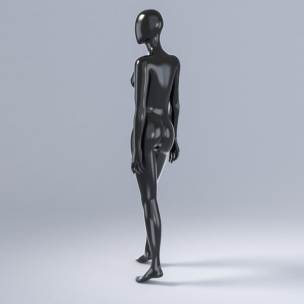 drawing mannequin 3d model