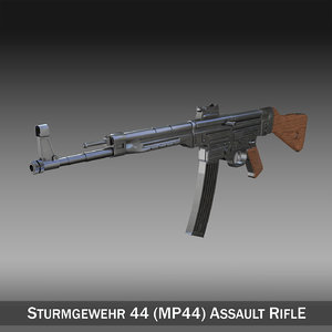 sturmgewehr 44 - german wwii 3ds