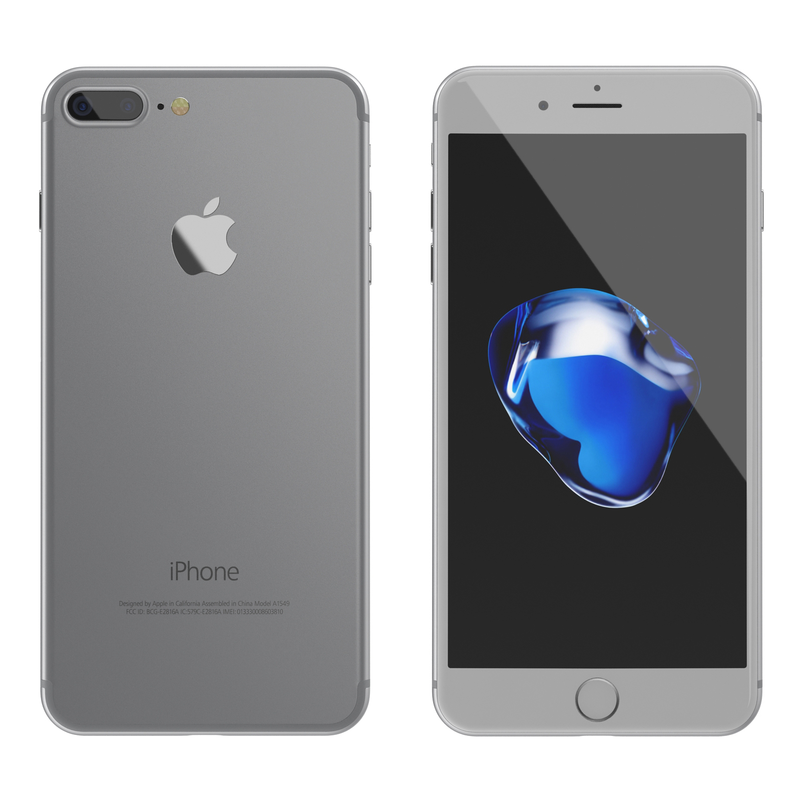 apple iphone 7 colors 3d model