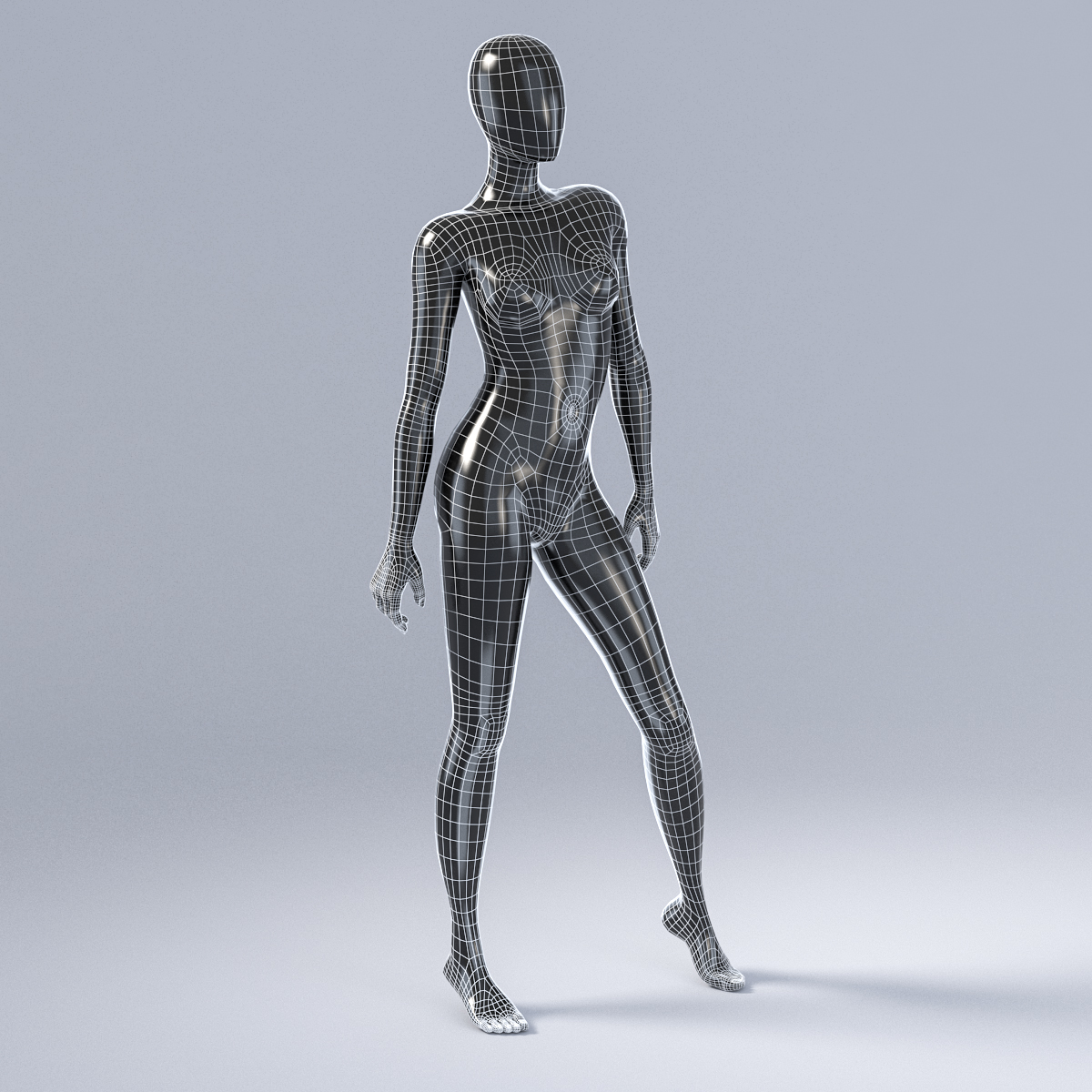 Manequim feminino 2 Modelo 3D - TurboSquid 1073416