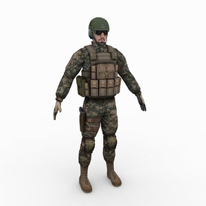 3d army delta force model