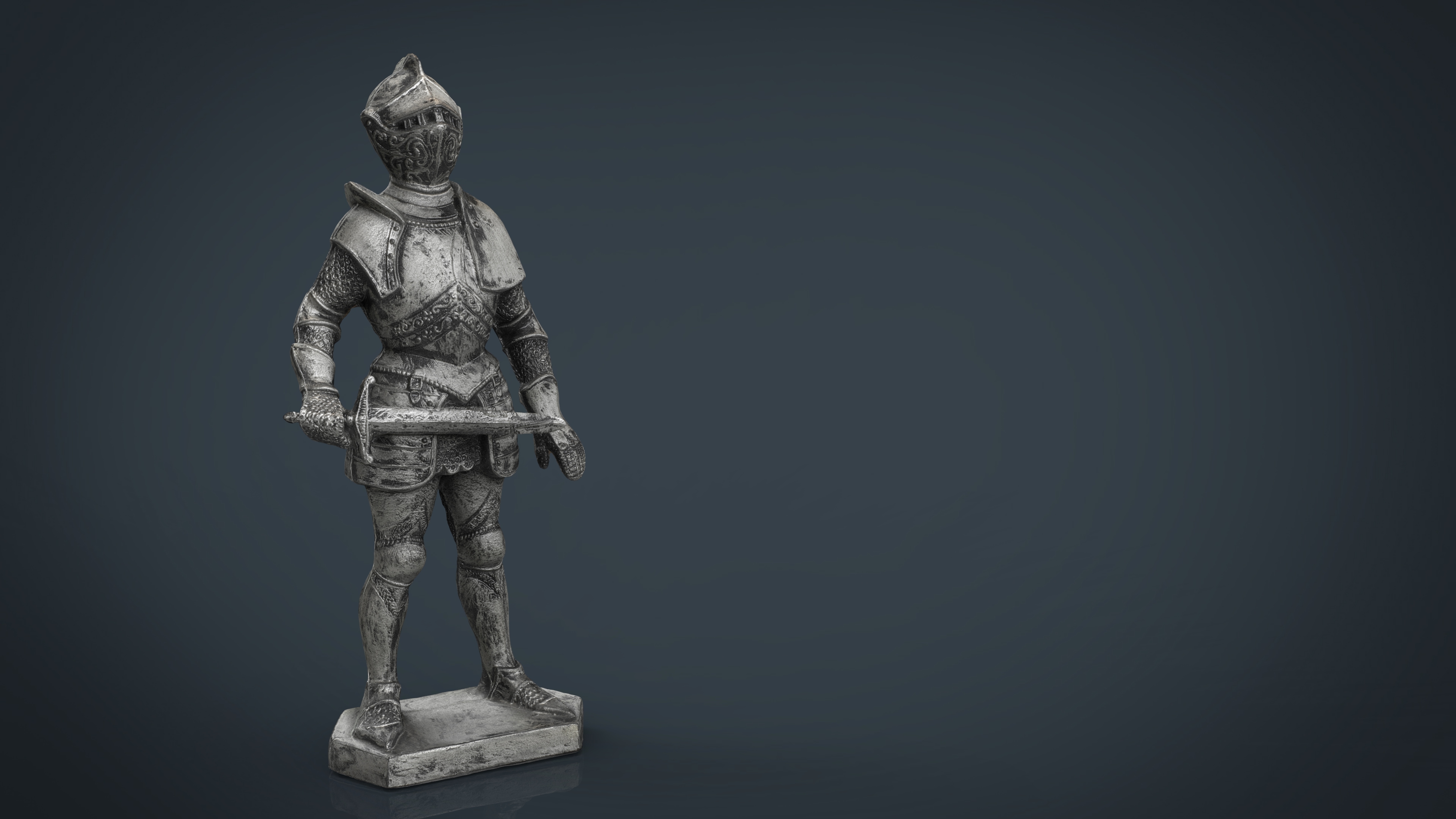 骑士盔甲3d模型